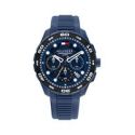 RELOJ TOMMY HILFIGER CAB CAUCHO MULTF. AZUL