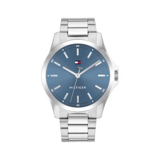 RELOJ TOMMY HILFIGER CAB ACERO ESF AZUL BRAZALETE