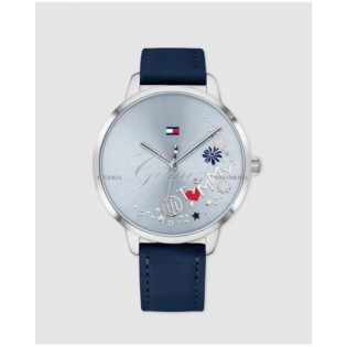 RELOJ TOMMY HILFIGER AUGUST ESF BLANCO CORREA GRIS