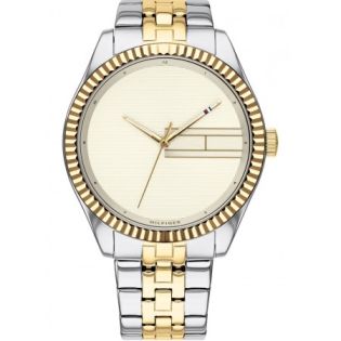 RELOJ TOMMY HILFIGER LEE ACERO DORADO BRAZALETE