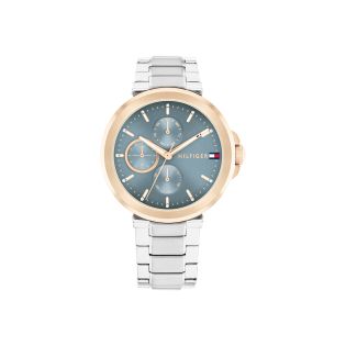 RELOJ TOMMY HILFIGER SRA ACERO MULTF IP COBRE ESF GRIS