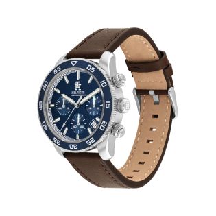 RELOJ TOMMY HILFIGER CAB ACERO CORREA ESF AZUL MULTF