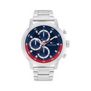 RELOJ TOMMY HILFIGER CAB ROCKY ACERO BRAZALETE ESF AZUL