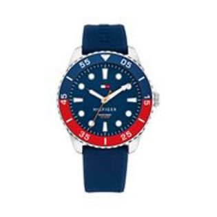 RELOJ TOMMY HILFIGER CAB OCENC ACERO CORREA CAUCHO ESF AZUL