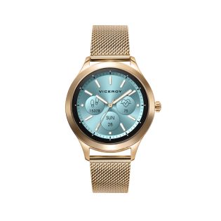PACK RELOJ VICEROY SMART ACERO IP DORADO BRAZALETE Y CORREA