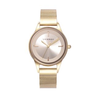 RELOJ VICEROY SRA ACERO IP DORADO BRAZALETE