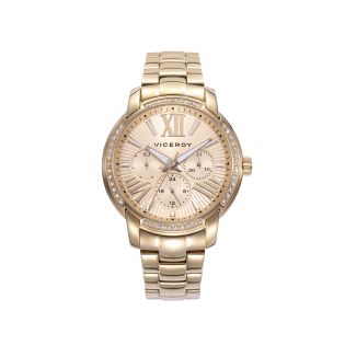 RELOJ VICEROY SRA ACERO IP DORADO BRAZALETE