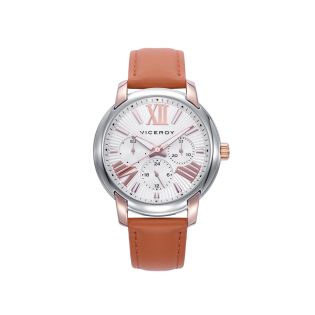 RELOJ VICEROY SRA ACERO MULTIF. IP ROSA CORREA