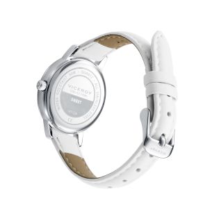 RELOJ VICEROY NIÑA CORREA MATERIAL BLANCA ESF. BLANCA MARIPOSAS 