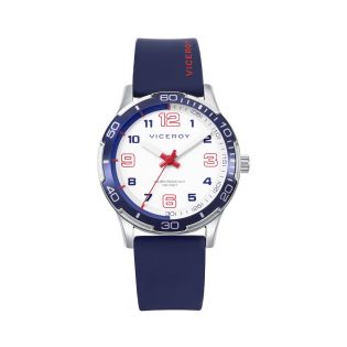RELOJ VICEROY CADETE ACERO Y ALUMINIO CORREA NIÑO