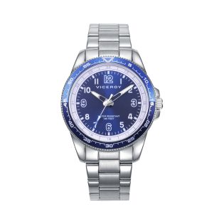 RELOJ VICEROY NIÑO BRAZALETE ACERO ESFERA AZUL 