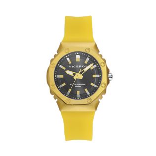 RELOJ VICEROY SRA ALUMINIO CAUCHO AMARILLO
