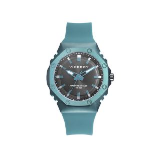 RELOJ VICEROY CAB ALUMINIO CAUCHO VERDE