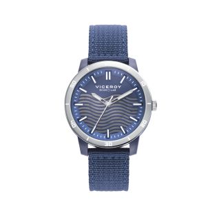 RELOJ VICEROY CAB PLASTICO RECICLADO SOLAR CORREA