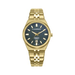 RELOJ VICEROY SRA ACERO BRAZALETE IP DORADO ZAFIRO SWISS MADE