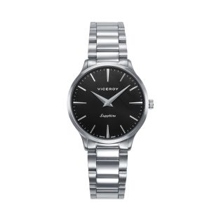 RELOJ VICEROY SRA ACERO BRAZALETE ESF GRIS ZAFIRO SWISS MADE