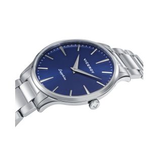 RELOJ VICEROY CAB ACERO BRAZALETE ESF AZUL ZAFIRO SWISS MADE