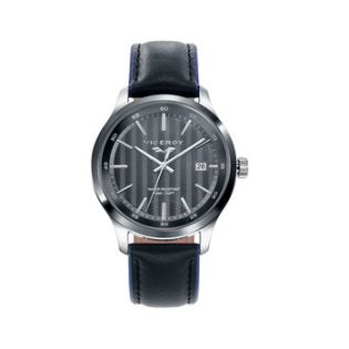 RELOJ VICEROY CAB ACERO CORREA ANTº BANDERAS