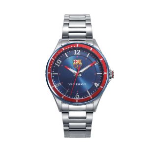 RELOJ VICEROY NIÑO ACERO IP AZUL BRAZALETE F.C BARCELONA