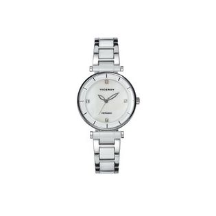RELOJ VICEROY SRA ACERO CERAMICA BRAZALETE