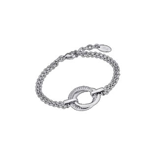 PULSERA LOTUS STYLE SRA ACERO CIRCONITAS