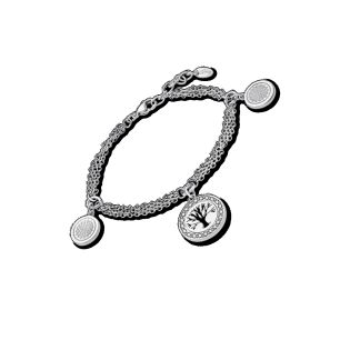 PULSERA LOTUS STYLE ACERO SRA ARBOL DE LA VIDA