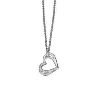 COLGANTE LOTUS STYLE SRA ACERO CORAZON