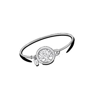 PULSERA LOTUS STYLE SRA ACERO ARBOL