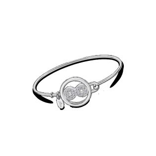 PULSERA LOTUS STYLE SRA ACERO INFINITO