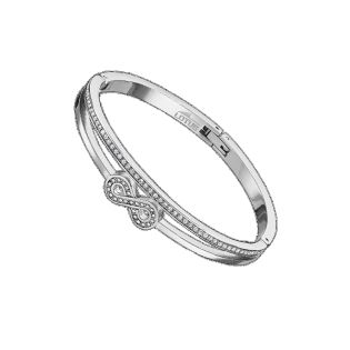 PULSERA LOTUS STYLE SRA ACERO INFINITO