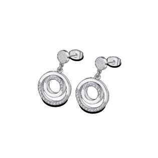 PENDIENTES LOTUS STYLE SRA ACERO