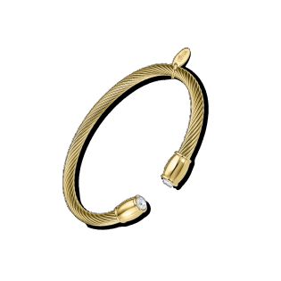 PULSERA LOTUS STYLE ACERO CHAPADA