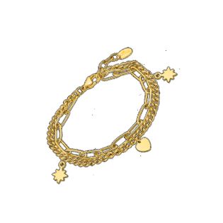 PULSERA LOTUS STYLE SRA ACERO CHAPADA