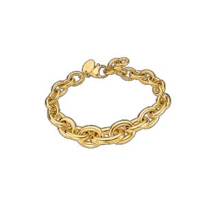 PULSERA LOTUS STYLE ACERO CHAPADA