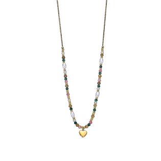 COLGANTE LOTUS STYLE SRA ACERO CHAP-PERLA MULTI