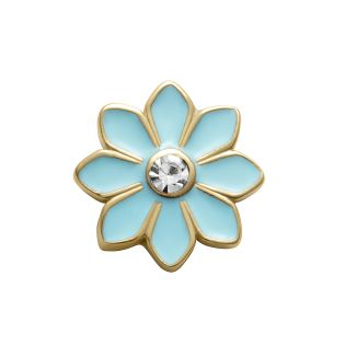 MOTIVO VICEROY ACERO DORADO ESMALTE FLOR