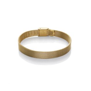 PULSERA VICEROY ACERO DORADA ESTERILLA PARA MOTIVOS
