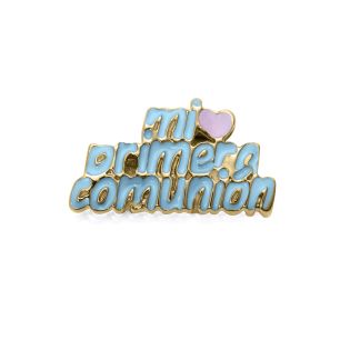 MOTIVO VICEROY NIÑA ACERO 1ªCOMUNION ESMALTE