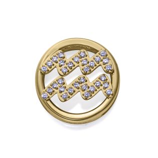 MOTIVO VICEROY IP DORADO CIRCULAR ACUARIO 