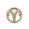 MOTIVO VICEROY ACERO IP DORADO CIRCULAR ARIES 