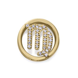 MOTIVO VICEROY ACERO IP DORADO CIRCULAR VIRGO