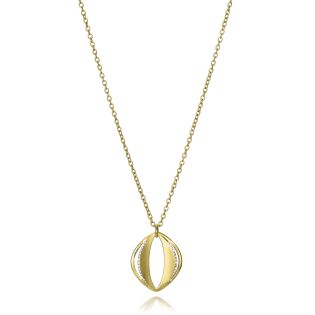 COLGANTE VICEROY ACERO IP DORADO CIRCONITAS SEÑORA