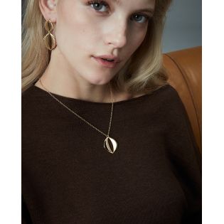 COLGANTE VICEROY ACERO IP DORADO CIRCONITAS SEÑORA