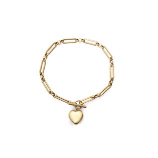 PULSERA VICEROY FASHION ACERO IP DORADO