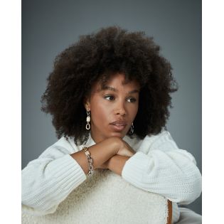 PULSERA VICEROY SEÑORA ACERO IP BITONO CIRCONITAS 