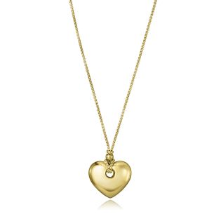COLGANTE VICEROY FASHION ACERO IP DORADO CORAZÓN 