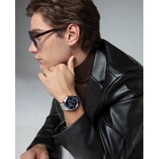 RELOJ MARK MADDOX CAB ACERO CRONOGRAFO BRAZALETE ESF AZUL