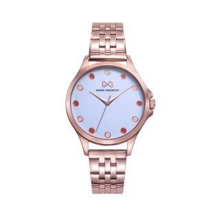 RELOJ MARK MADDOX SRA ACERO IP ROSA BRAZALETE