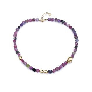 COLGANTE VICEROY IP DORADO PIEDRAS SRA