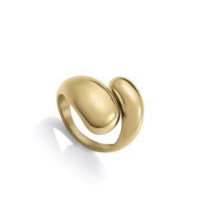 SORTIJA VICEROY ACERO CHAPADA LISA